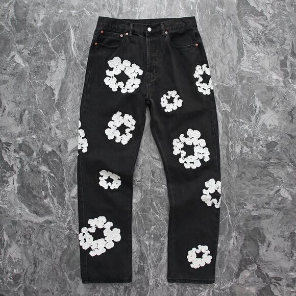 Denim Tears Black Jeans - Picture 1 of 14